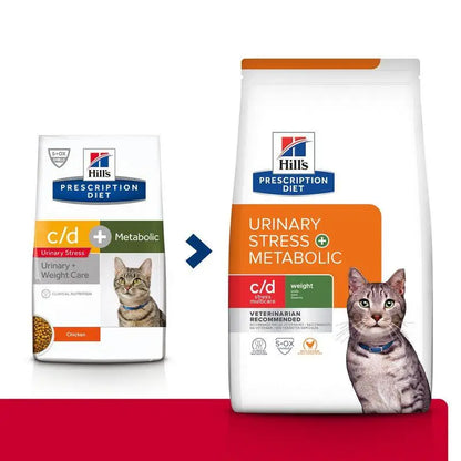 Hill's Feline c/d Urinary Stress + Metabolic 8kg