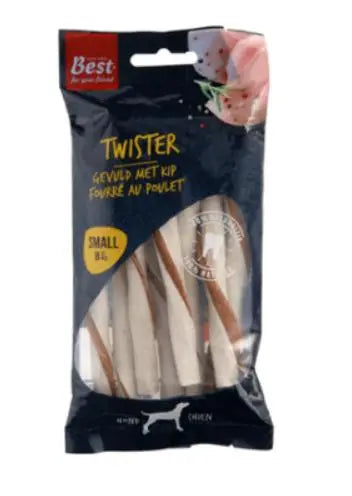 Snack Dog Pets Twisters Pequeño 6 Sticks 90g