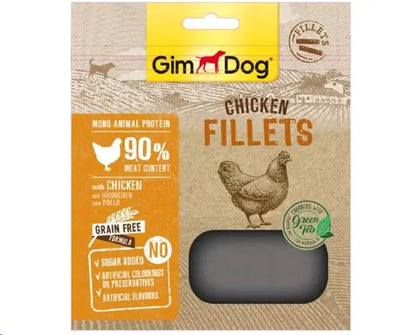 GIMDOG SNACK FILLETS 60GR