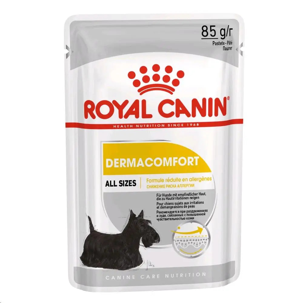 ROYAL CANIN DERMACONFORT CARE 85GR PERRO HUMEDO