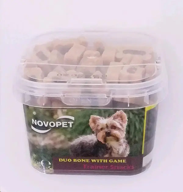 SNACK DUO BONE GAME 140GR NOVOPET