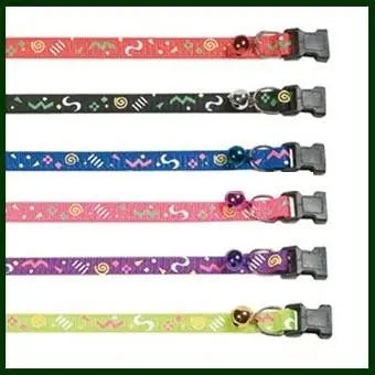 FLAMINGO COLLAR GATO PARTY 25/35CMX10MM