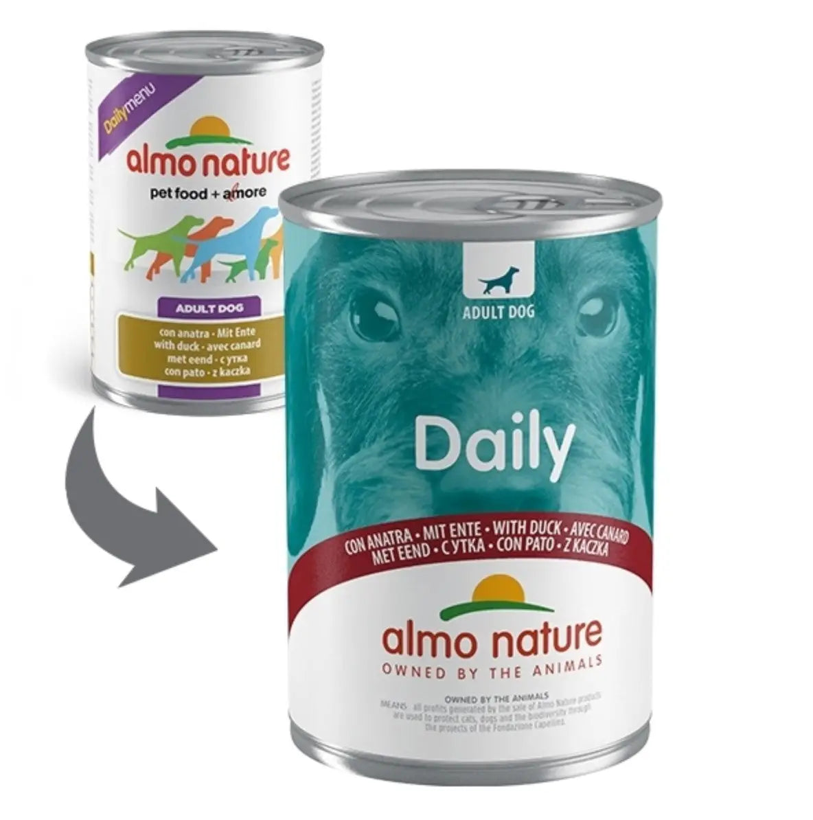 ALMO NATURE DOG HUMEDO DAILY MENU LATA