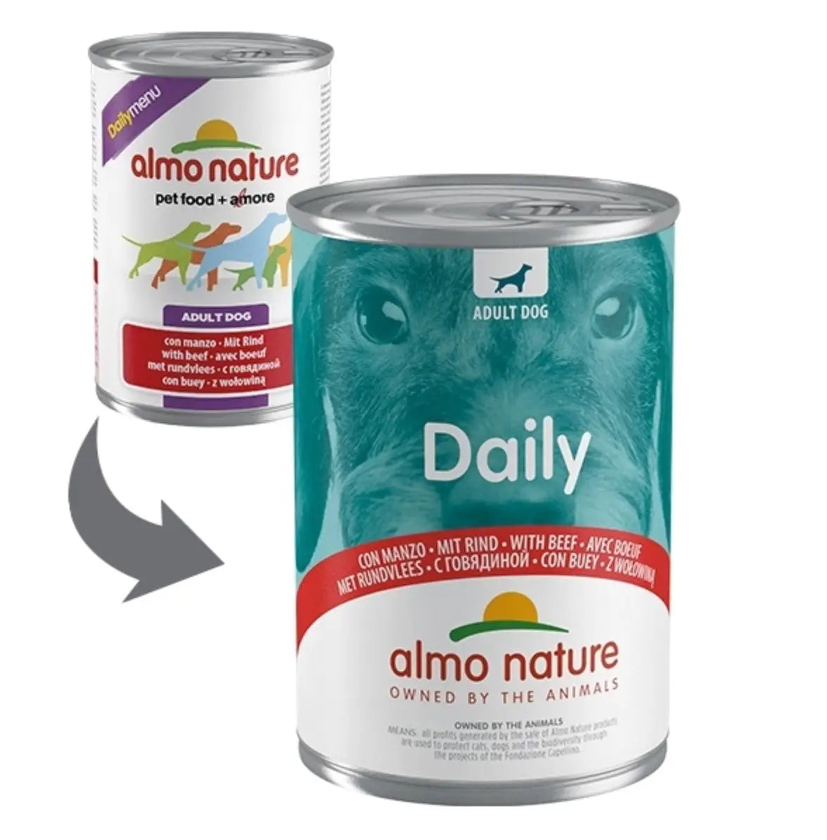 ALMO NATURE DOG HUMEDO DAILY MENU LATA