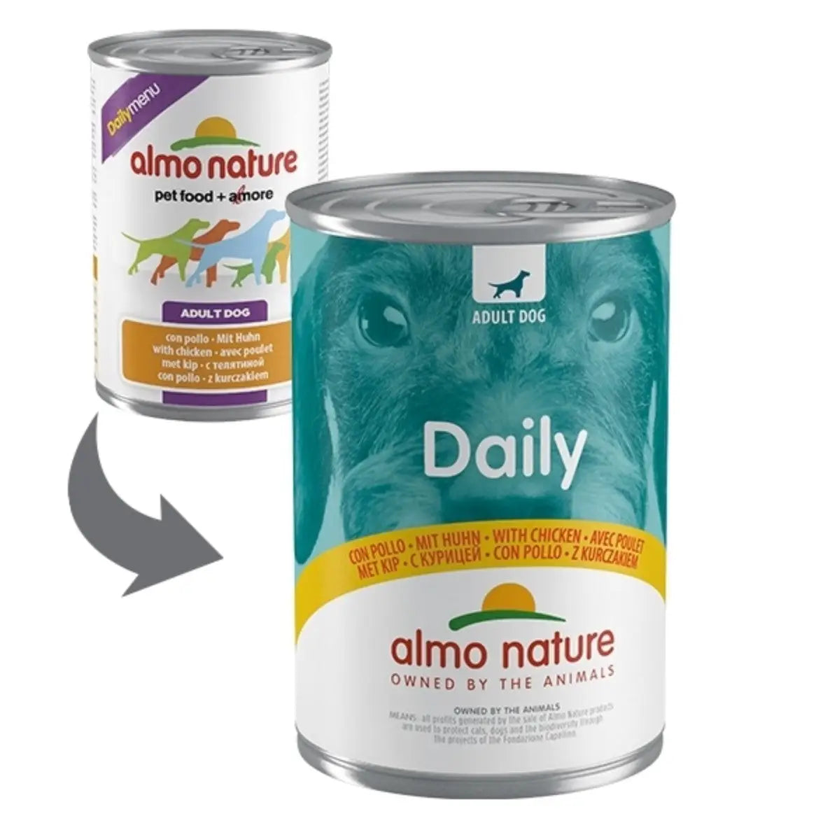 ALMO NATURE DOG HUMEDO DAILY MENU LATA