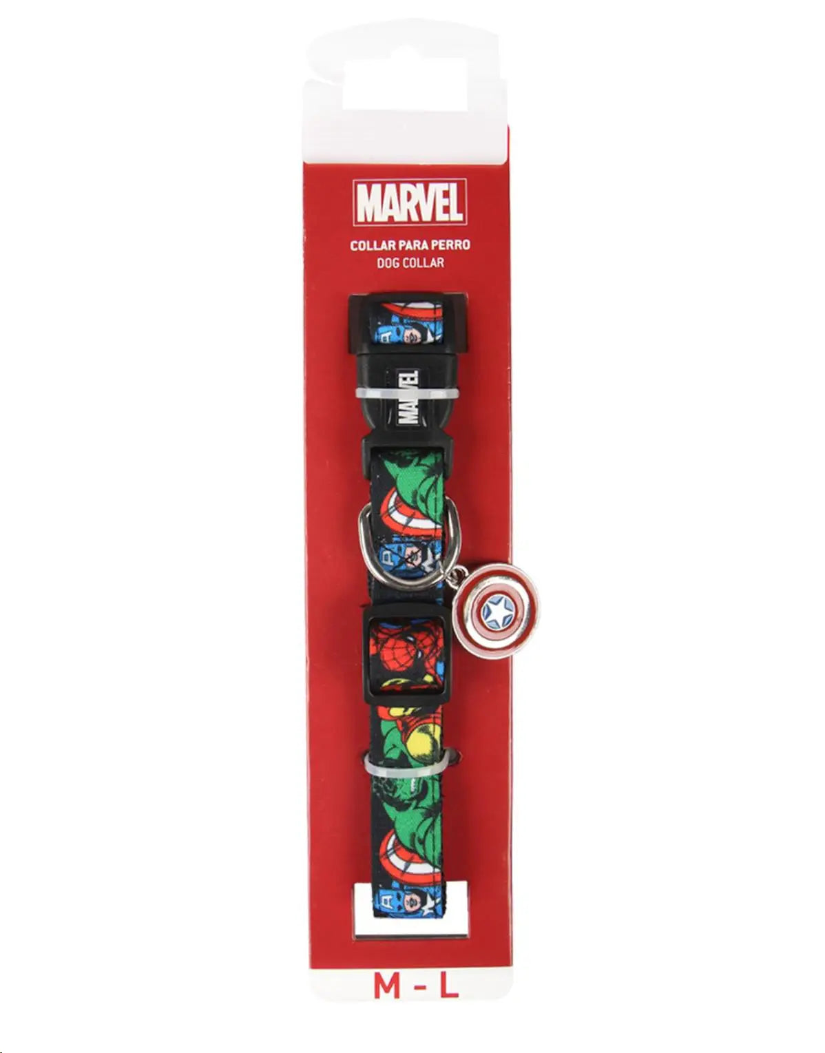 COLLAR PARA PERROS XXS-XS MARVEL 18-30CM / ANCHO: 15MM