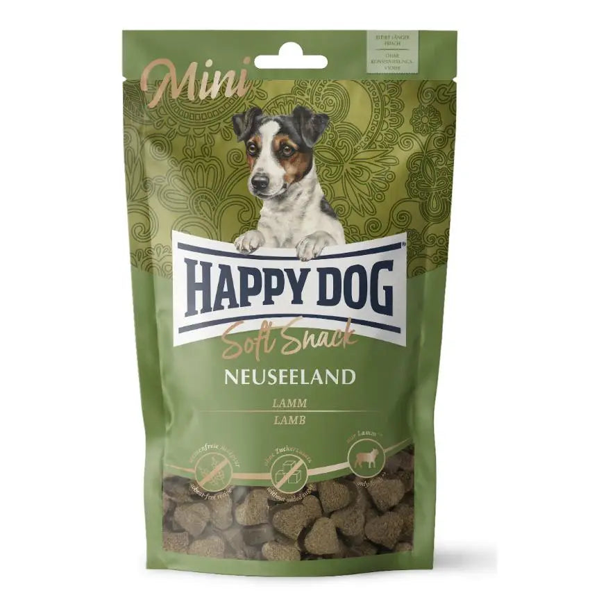 HAPPY DOG SNACK SOFT MINI NEUSEELAND 100GR